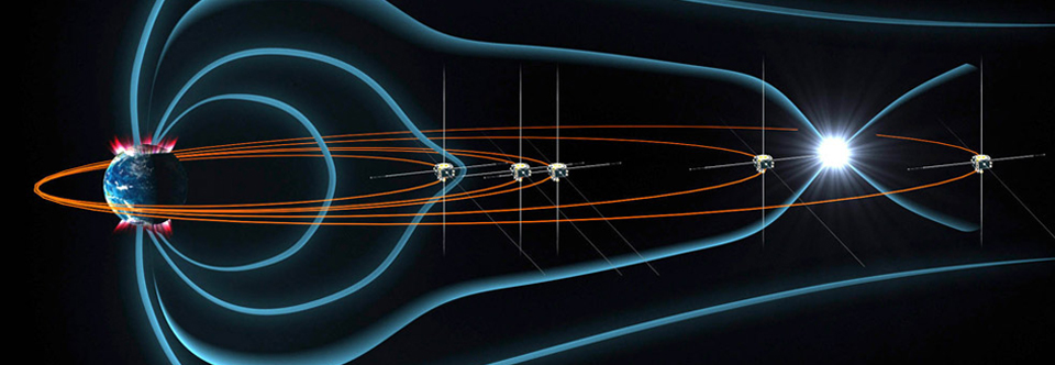 THEMIS measures how solar wind interacts with Earth’s magnetic field
