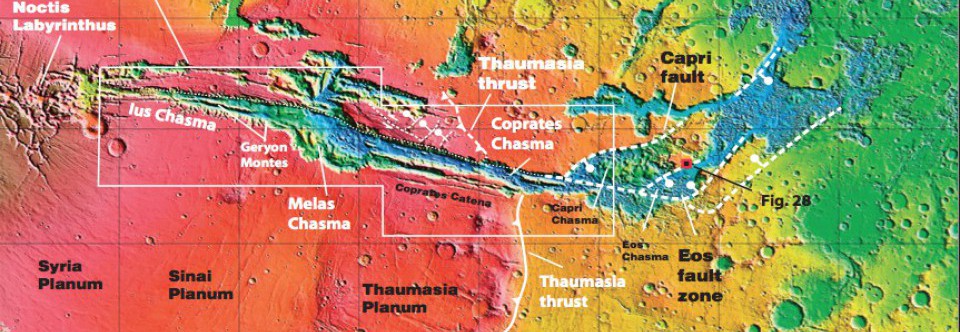 The Grandest Canyon: New insight into Mars’ Valles Marineris